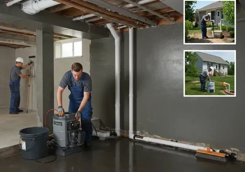 Basement Waterproofing and Flood Prevention process in Friendship, NY